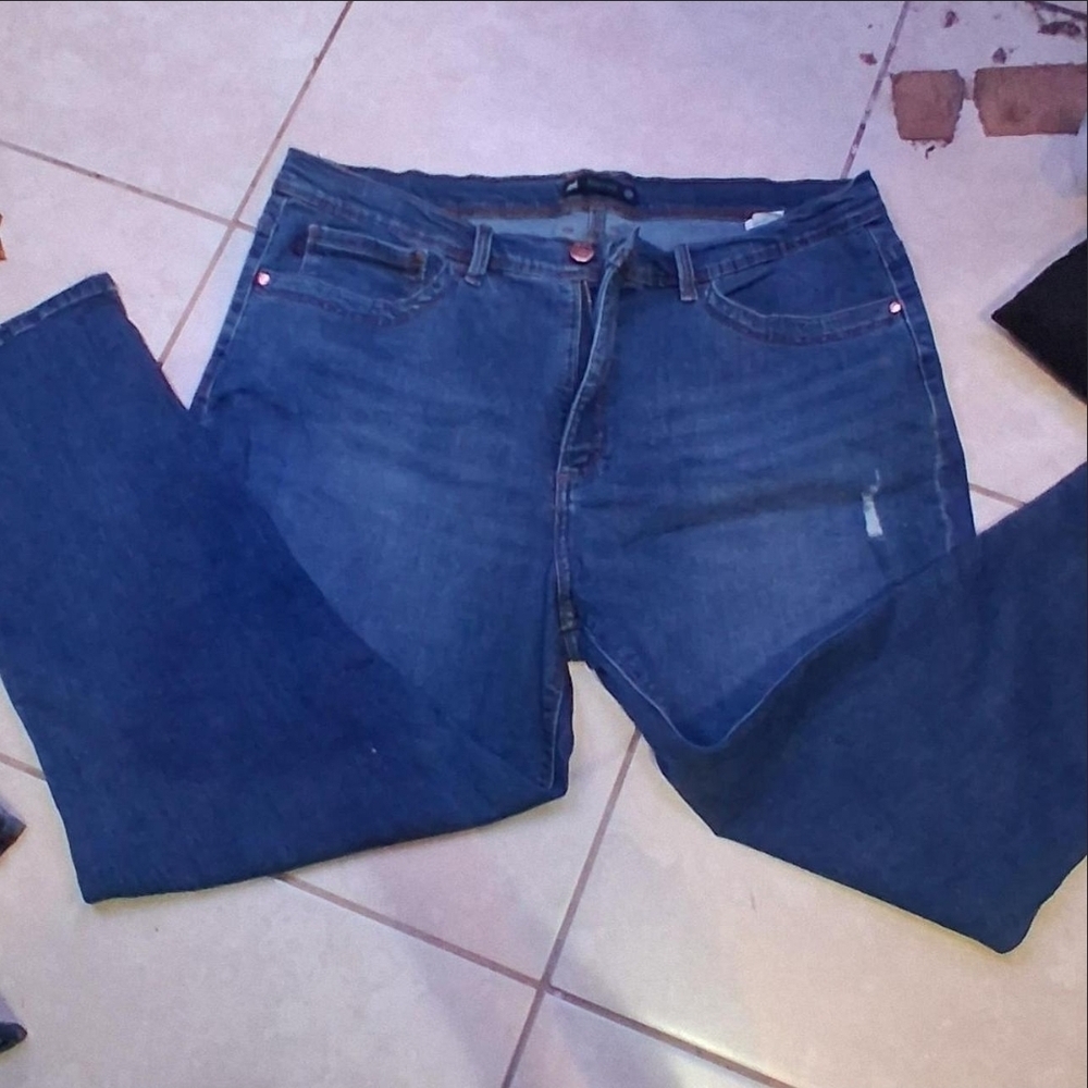 Lee Easy Fit Dark Blue Jeans